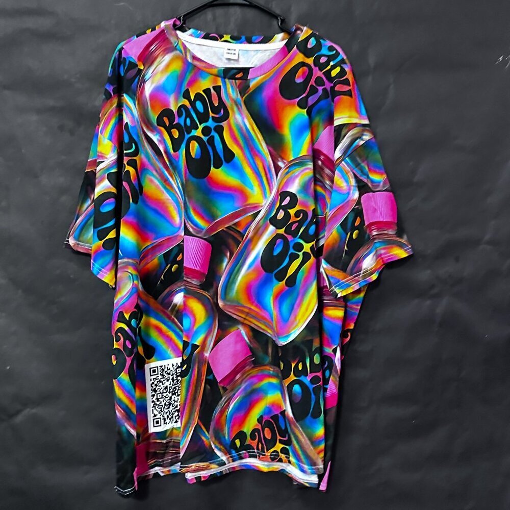 Free Diddy Cotton Musical Shirt 2X Baby Oil Hip Hop Rap Music Baggy Tee T-shirt - Picture 6 of 7